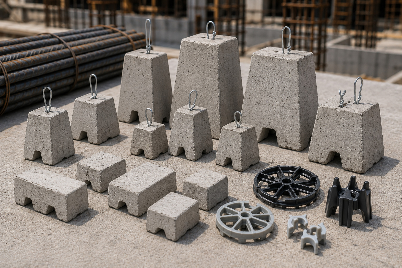 Concrete Cover Blocks & Spacers
