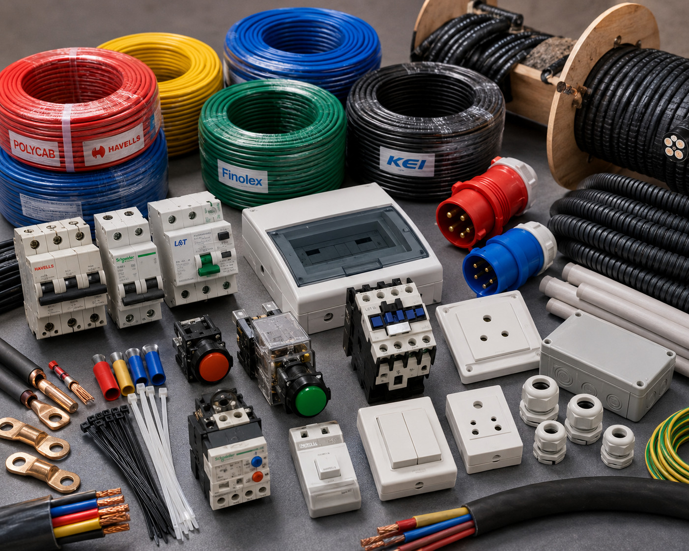 Electrical Wires & Industrial Spares