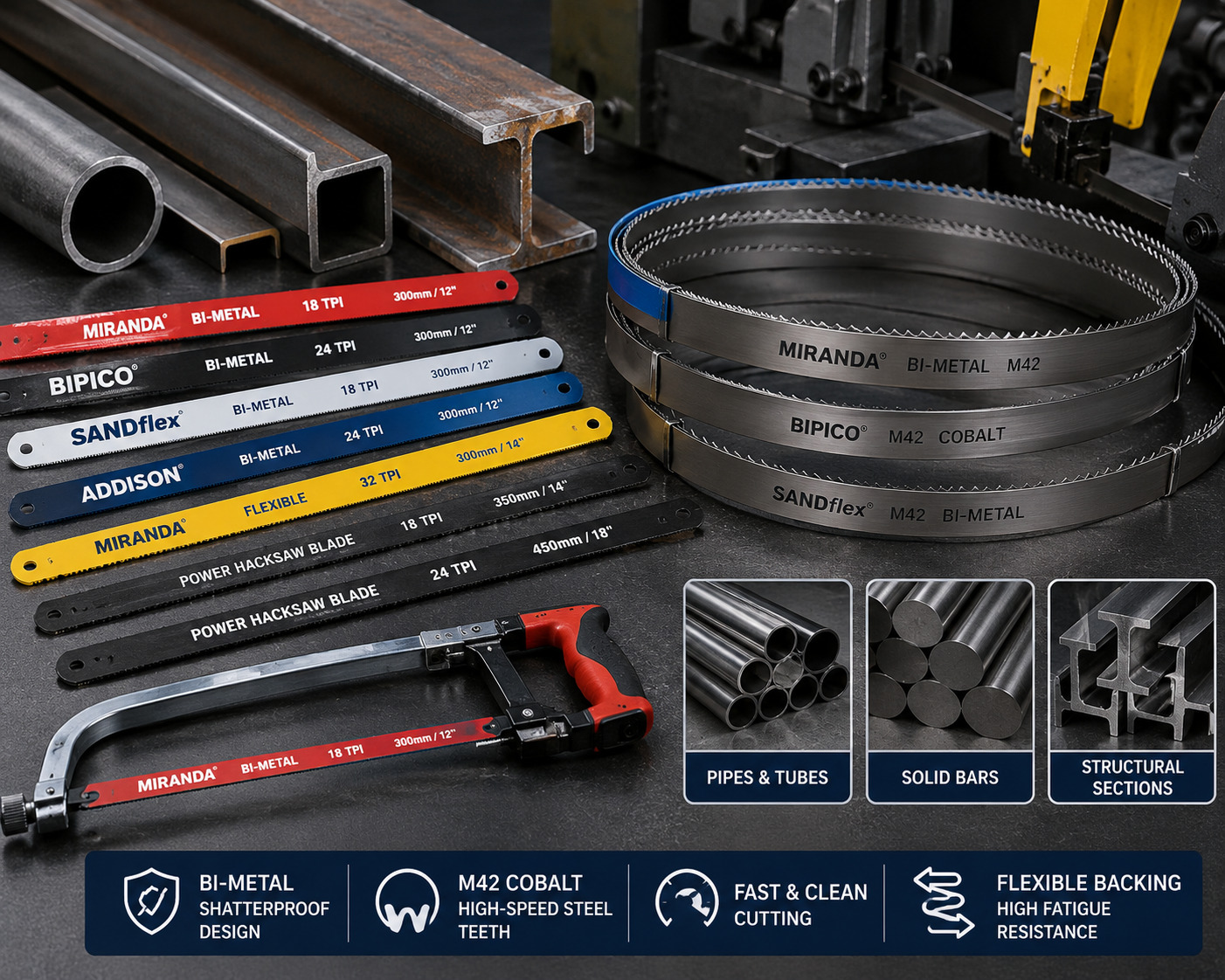 Hacksaw & Bandsaw Blades