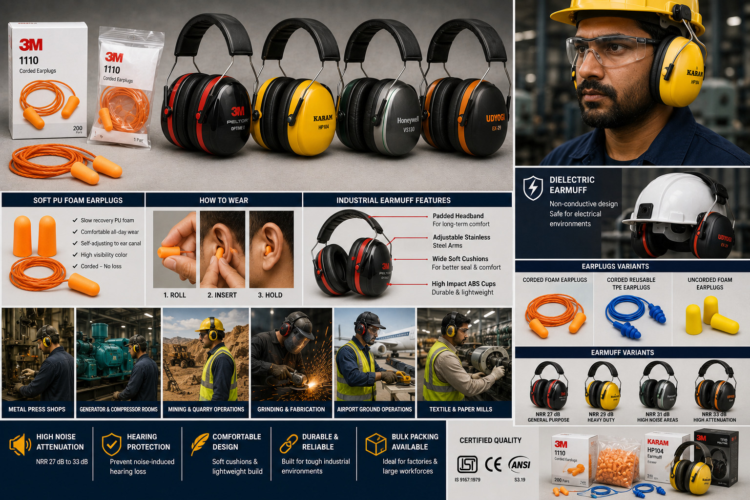Hearing Protection & Earmuffs