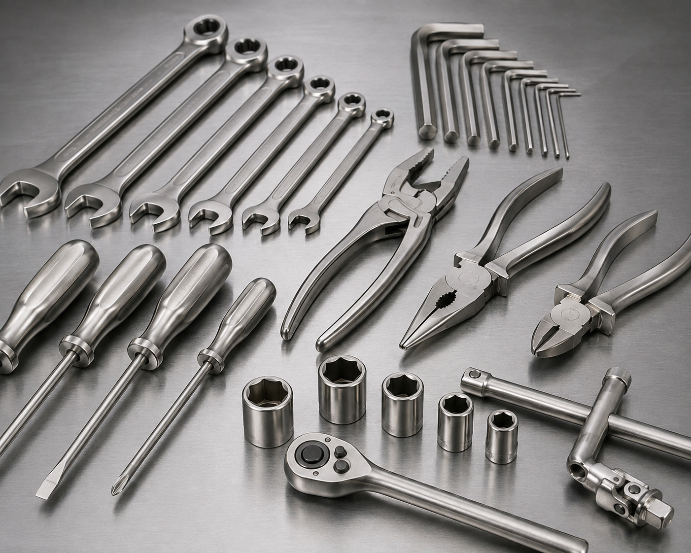 Stainless Steel (SS 304 / SS 420) Cleanroom Hand Tools